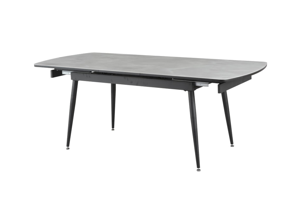 Fabian Ext. Dining Table (Dark Grey)