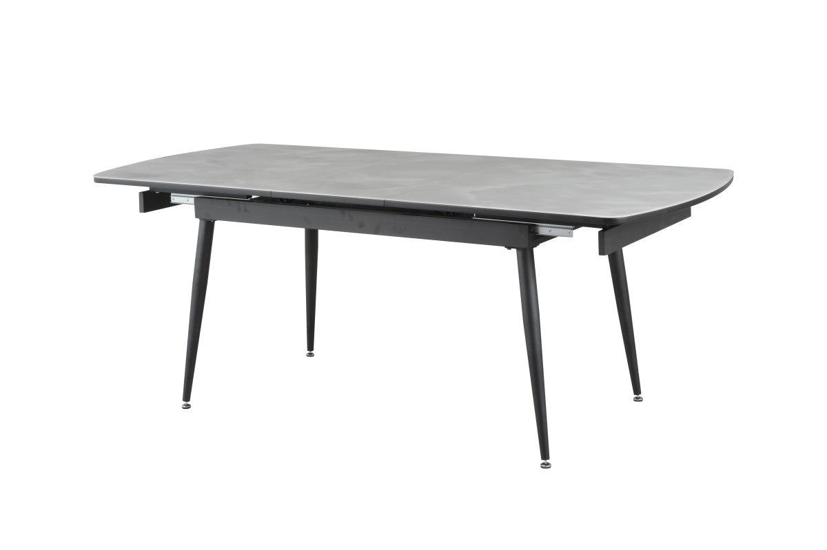 Fabian Ext. Dining Table (Dark Grey)