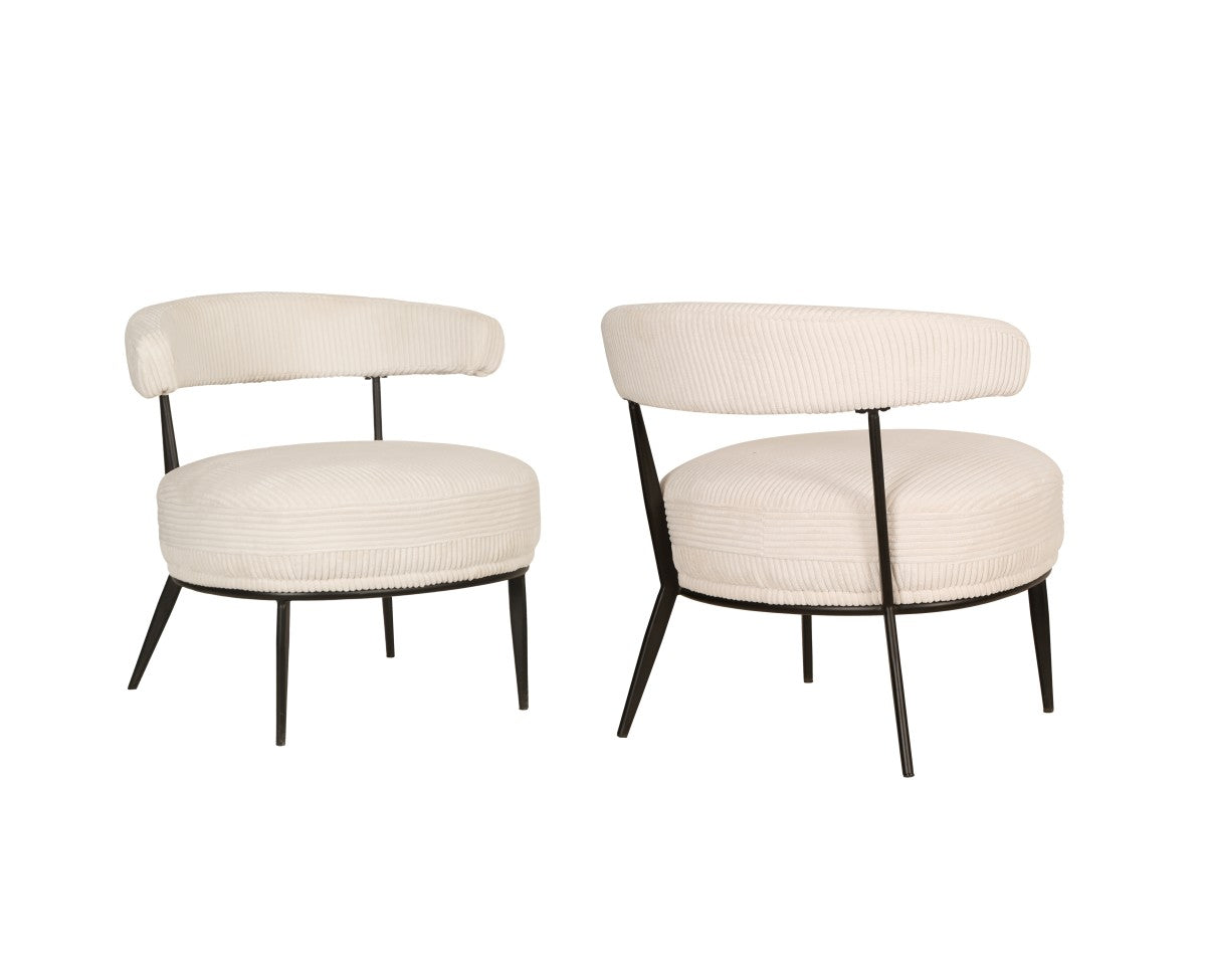 Ariana Accent Chair (Cream)