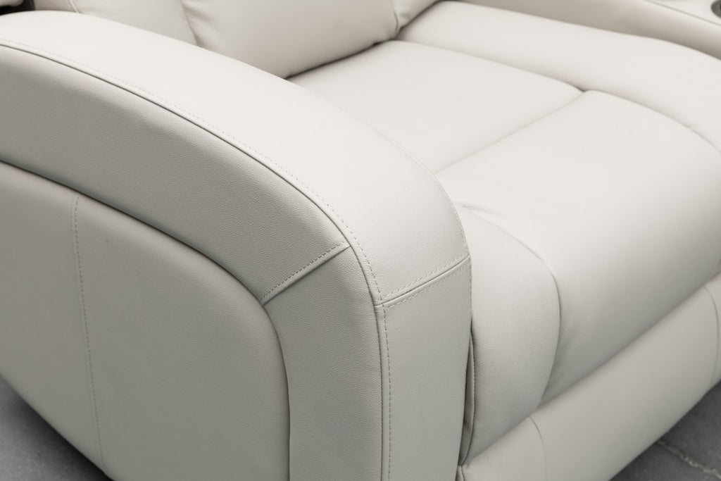 Power Recliner Love Seat (Beige)
