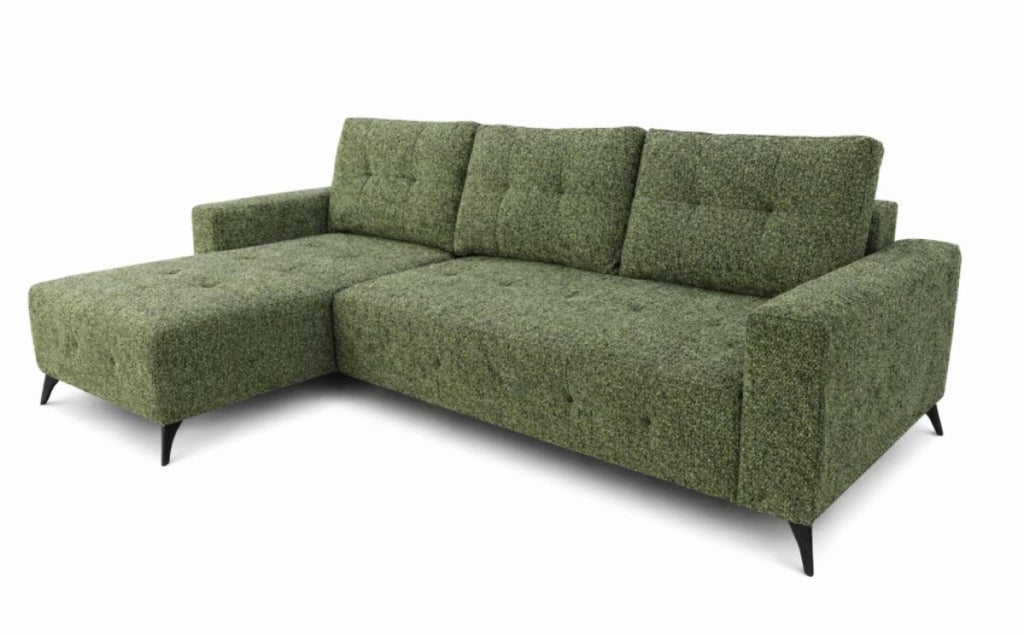 LHF Sectional Sleeper (Green)