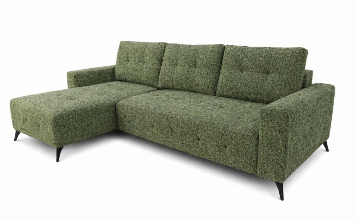 LHF Sectional Sleeper (Green)