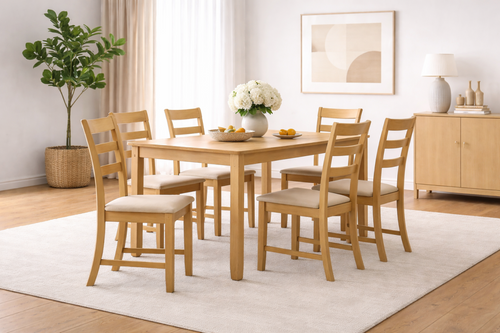 7-Piece Dining Set (Natural) - 788711