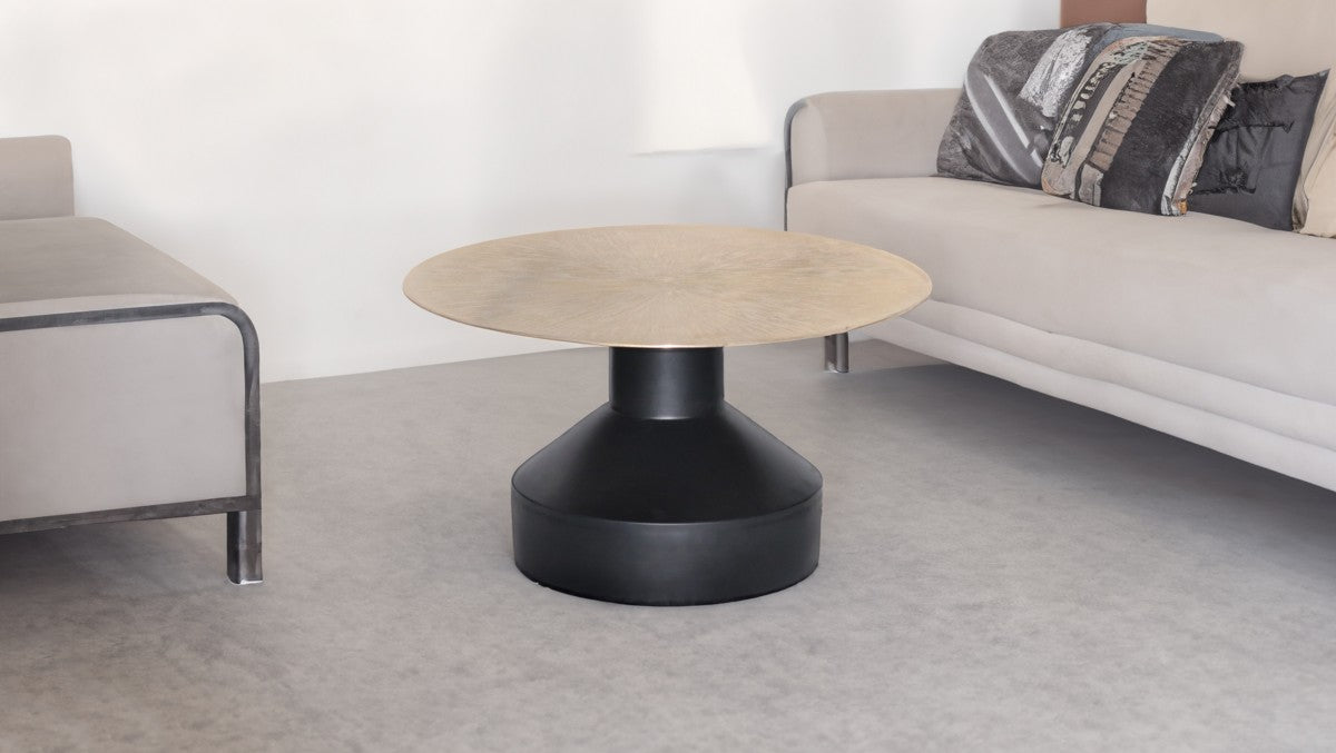 Akira Coffee Table (Black/Gold)