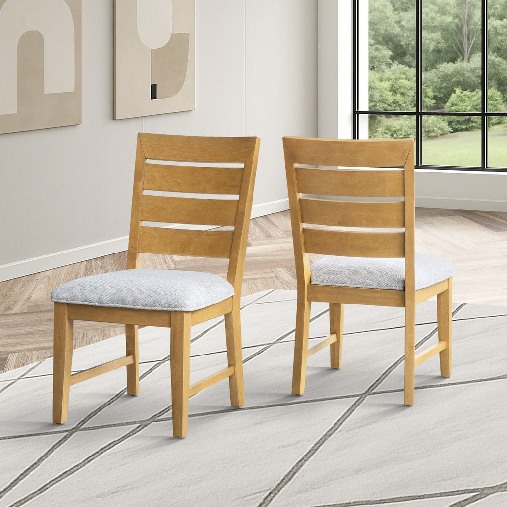9-Piece Dining Set (Oak/Black)