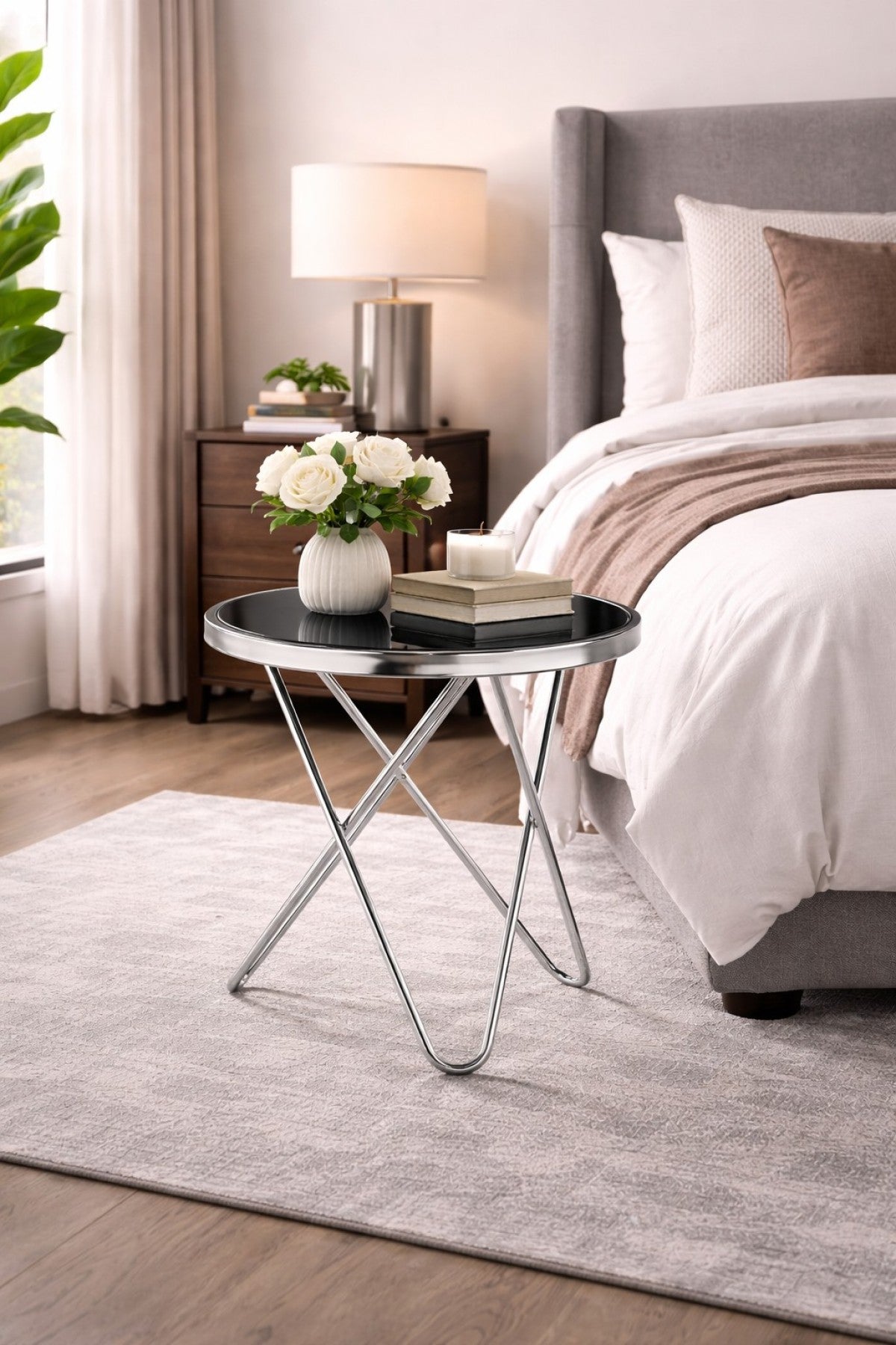 Accent Table (Silver)