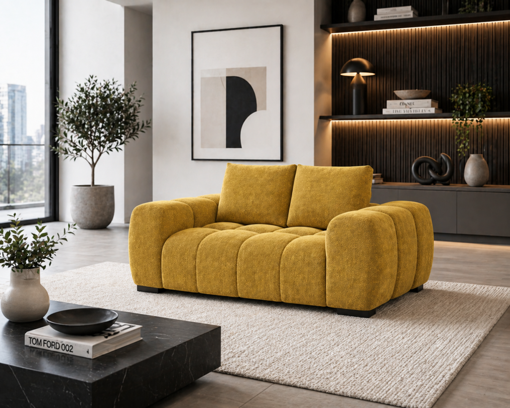 Love Seat (Yellow)