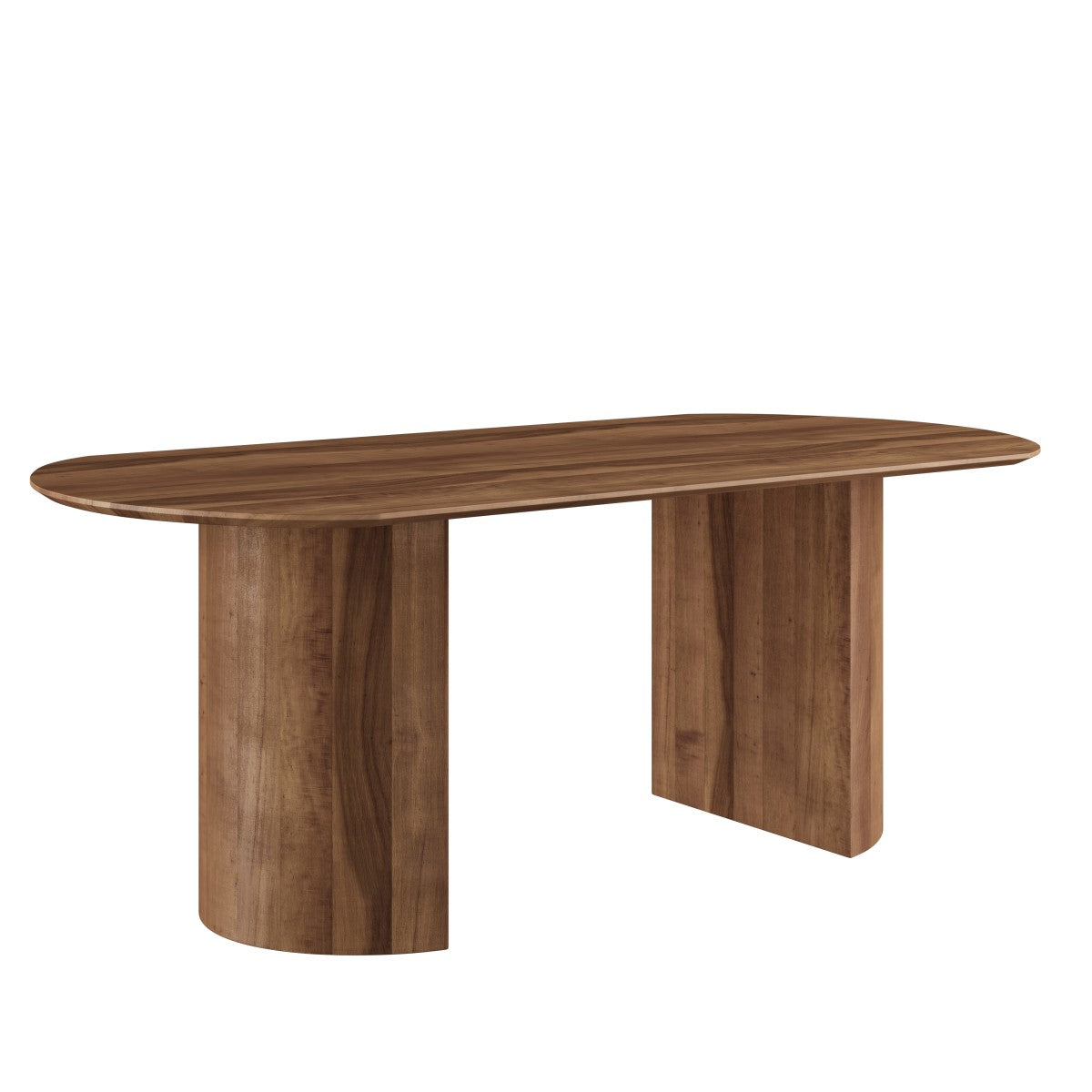 Fresno Dining Table (Light Brown)