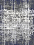 8 x 11 Area Rug (Cream/Grey/Blue)