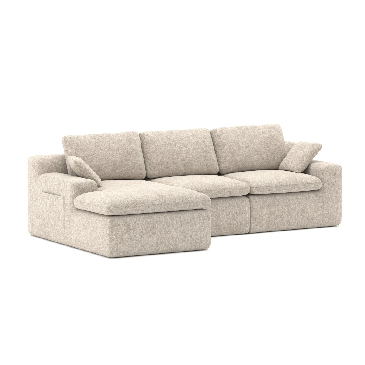 Sectional (Beige) - 625111