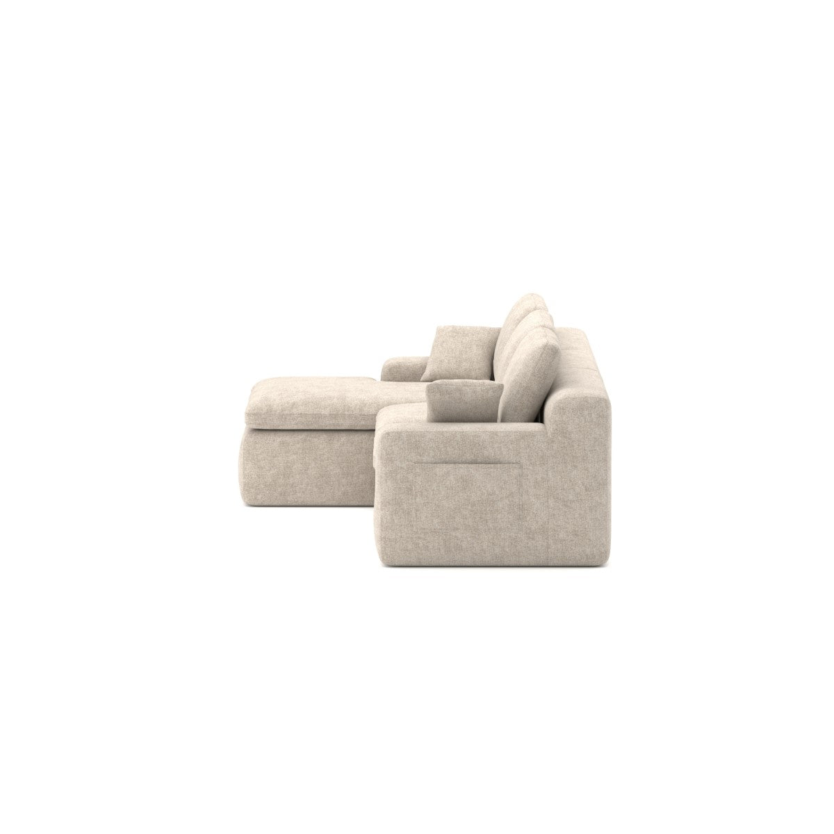 Sectional (Beige) - 625111