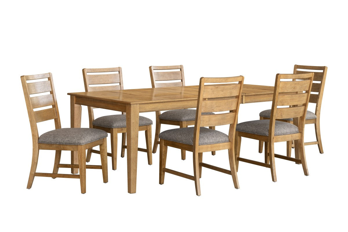 Terra 7-Piece Dining Set (Oak)