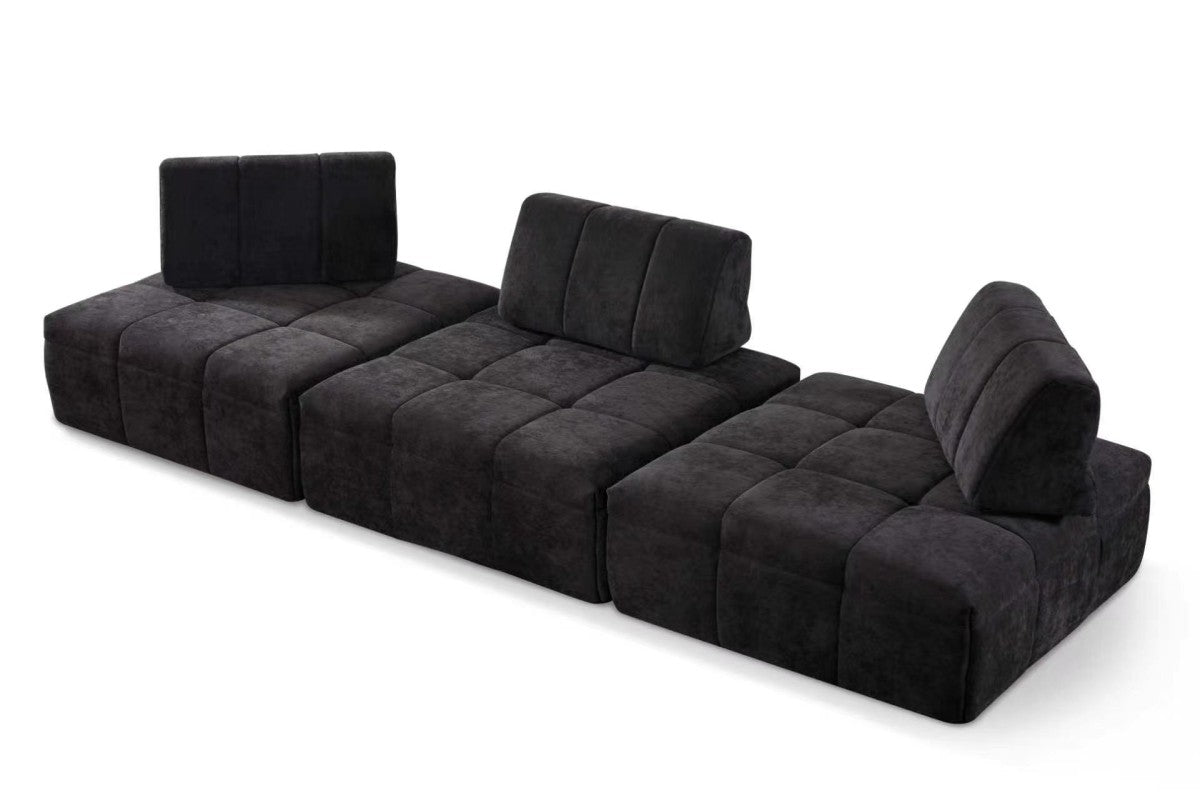 Modular Armless Chair (Black)