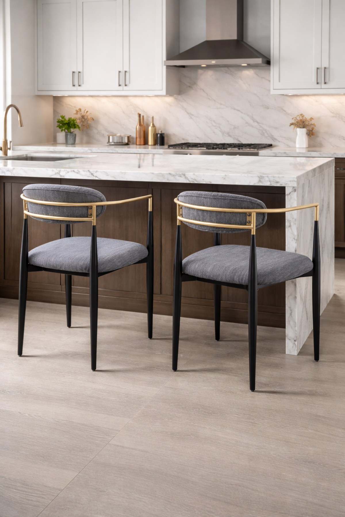 Dining Chair (Grey) (Set of 2) - 51427