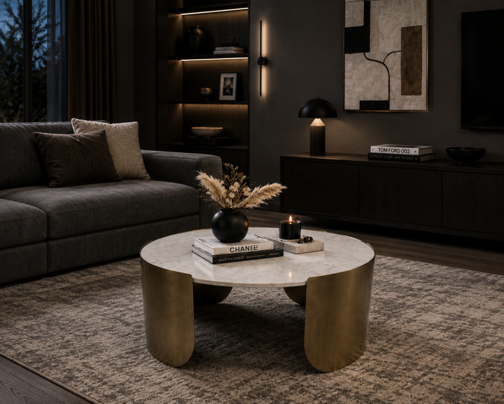Cofee Table (Gold)
