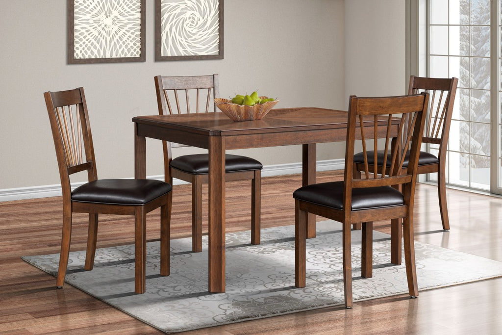 5-Piece Dining Set (Espresso) - 573321