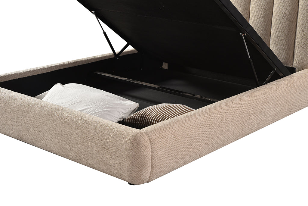 King Lift Bed Frame (Taupe)