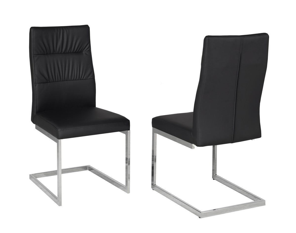 7-Piece Dining Set (Black) - 5002