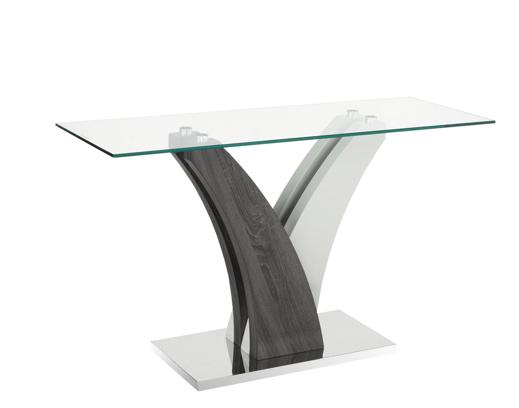 Sofa Table (Grey/White)