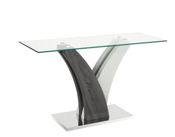 Sofa Table (Grey/White)