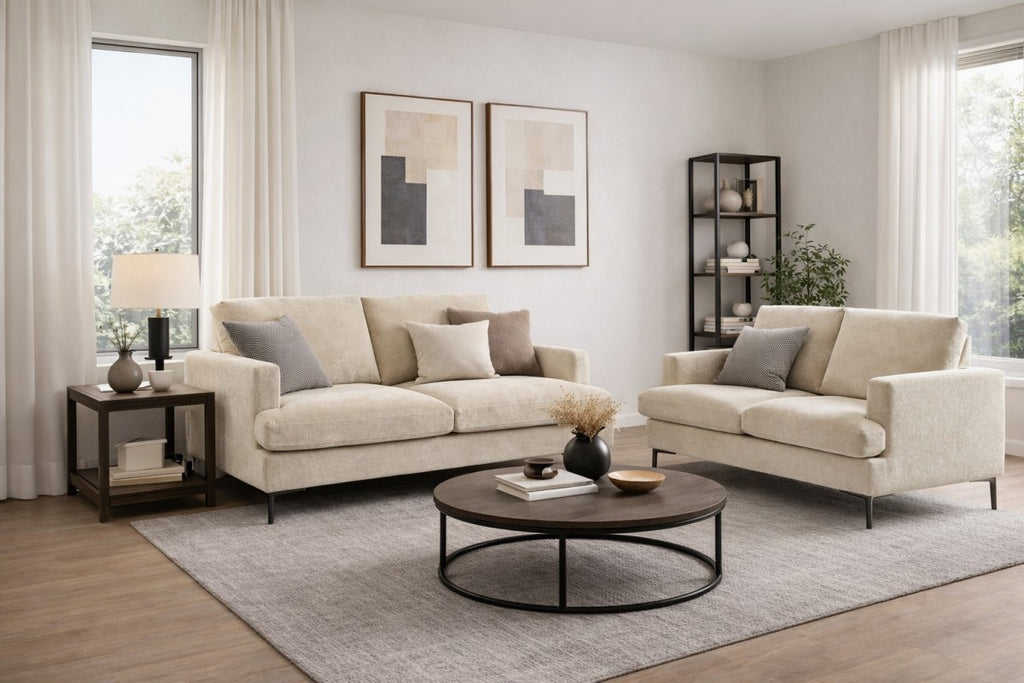 Love Seat (Beige) - 240997