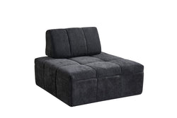 Modular Armless Chair (Black)