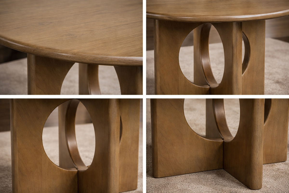 Dining Table (Natural Oak) - 854885
