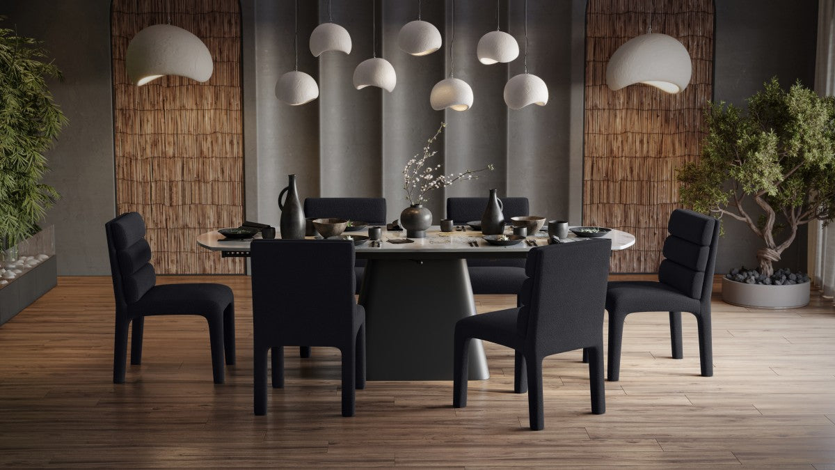 Salomi Dining Chair (Black) (Set of 2)