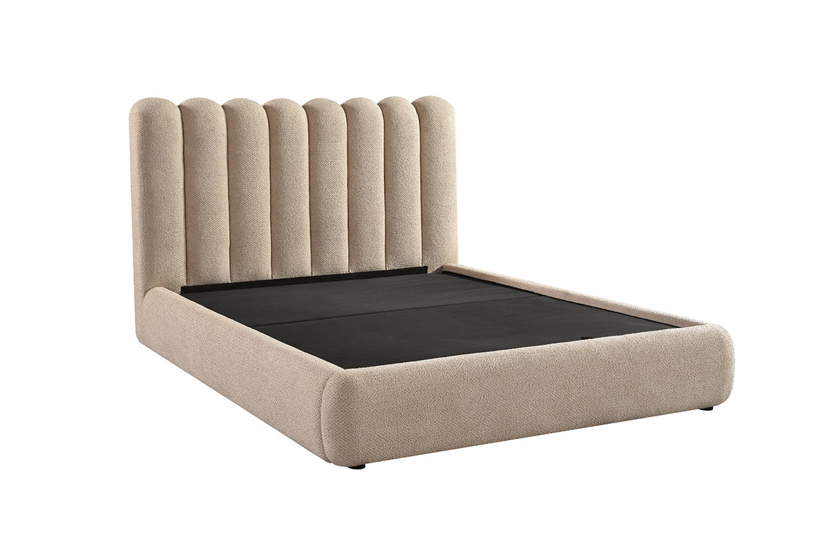 Queen Lift Bed Frame (Taupe)