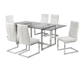 7-Piece Dining Set (White)
