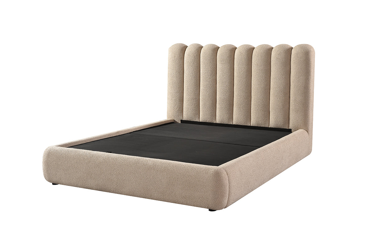 Queen Lift Bed Frame (Taupe)