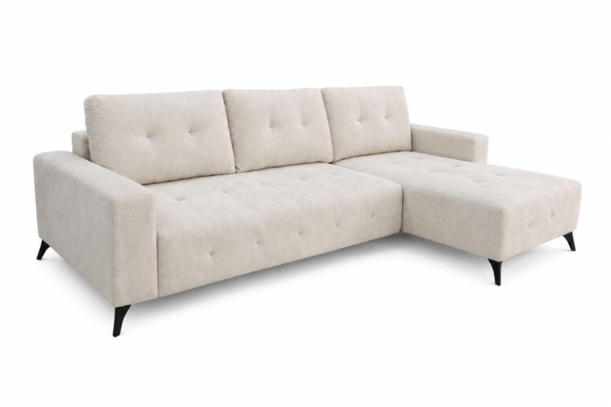 RHF Sectional Sleeper (Beige) - 665662