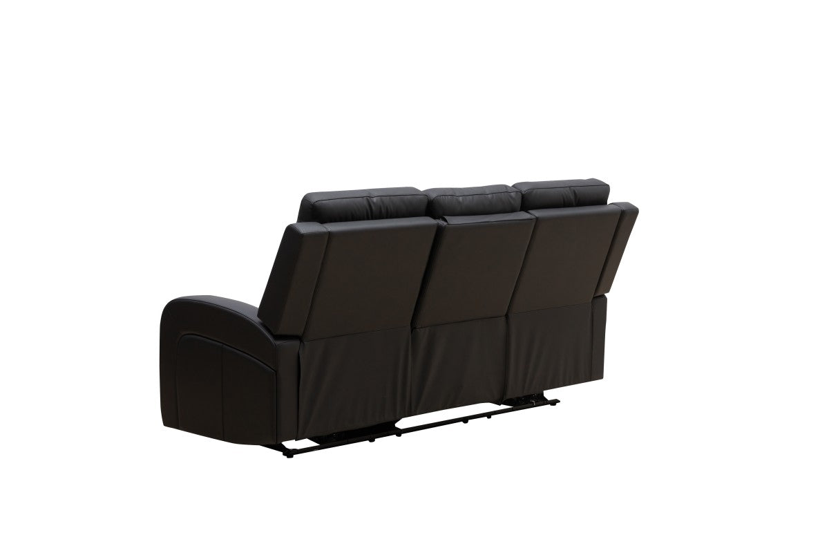 Power Recliner Sofa (Black)