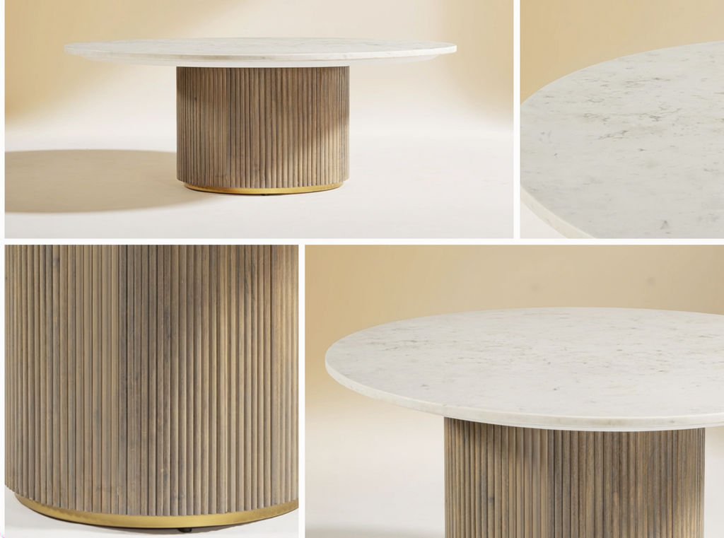 Dining Table (Grey Wash) - 222220