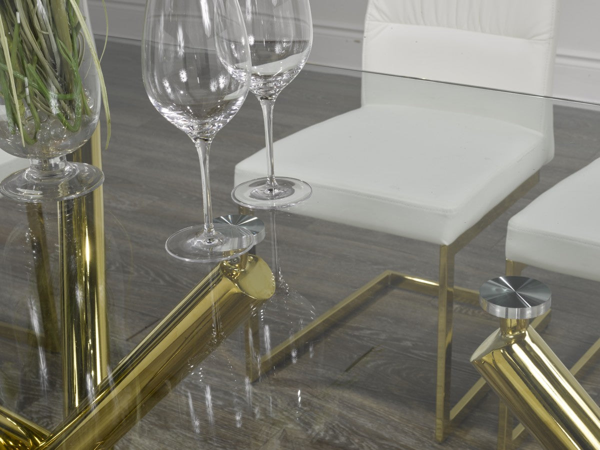 Dining Table (Gold) - DTZ02
