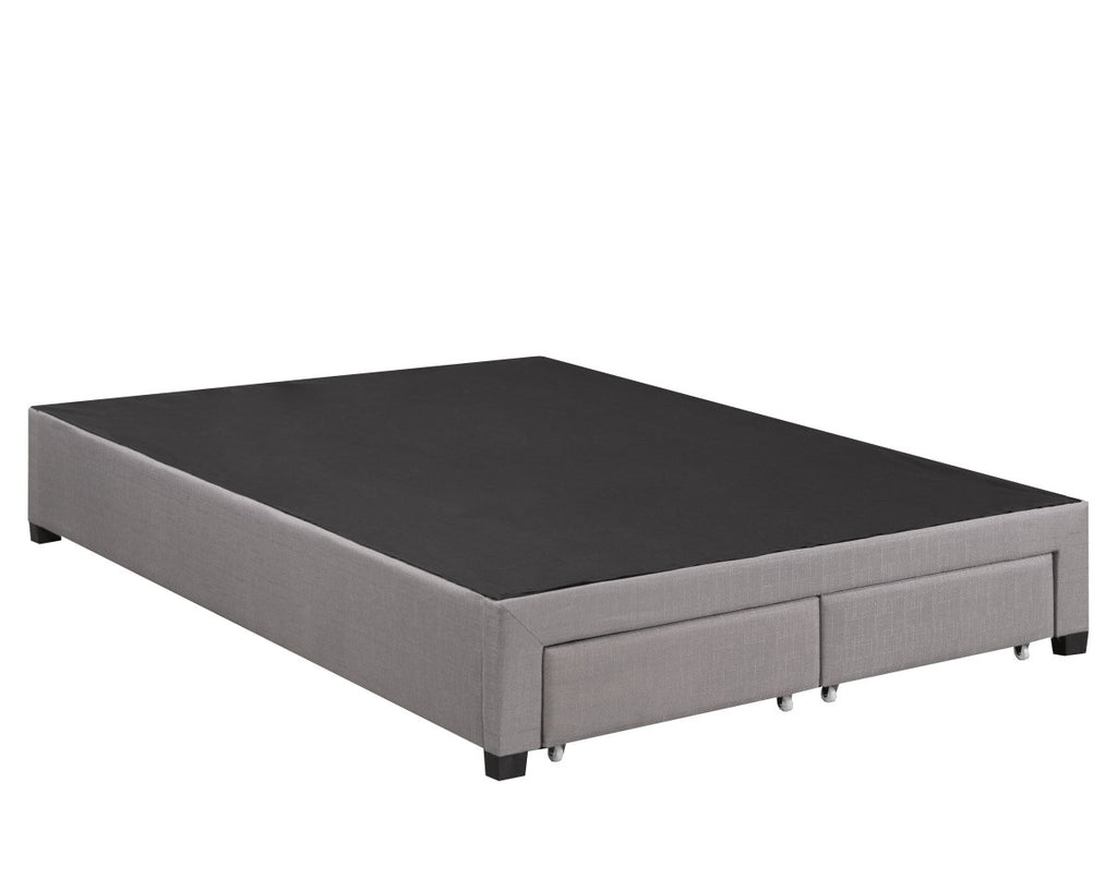 Bradley Full Bed Base (Grey)