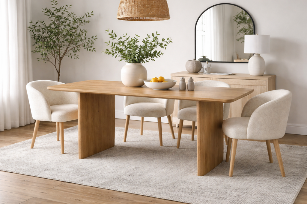Dining Table (White Wash)