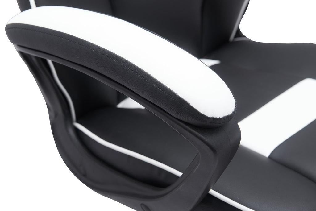 Gaming Chair (Black/White)