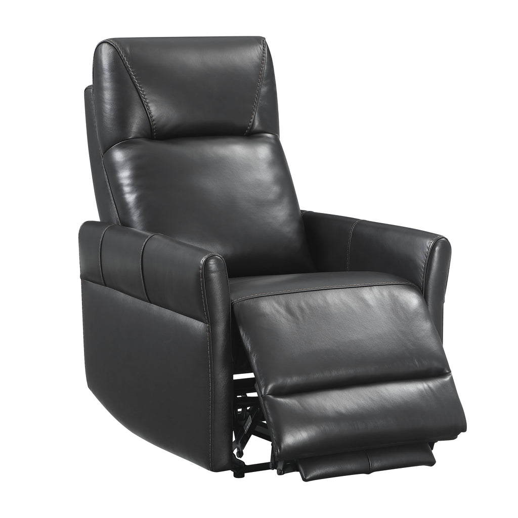 IF-6392 Recliner (Blackberry Leather Match)