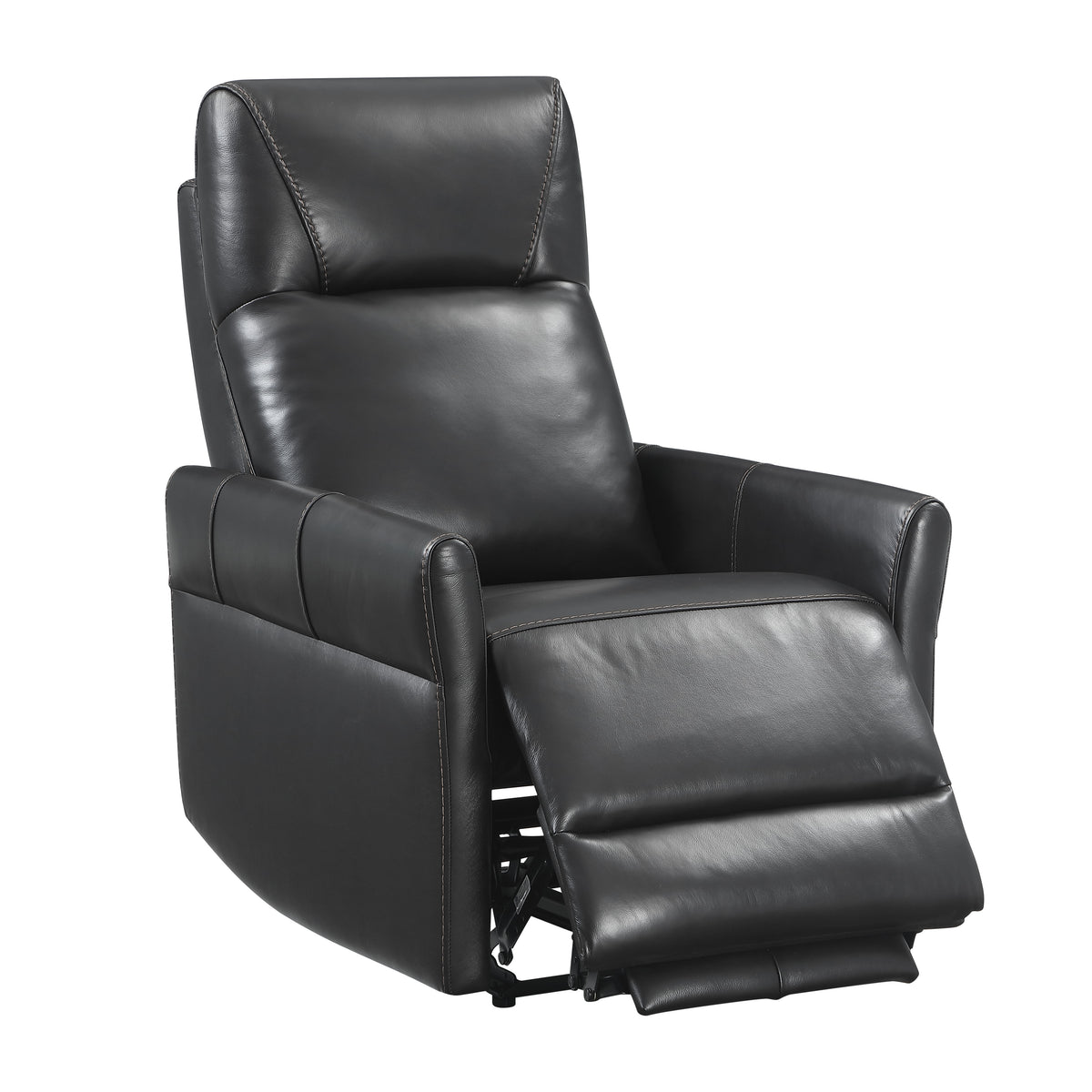 IF-6392 Recliner (Blackberry Leather Match)