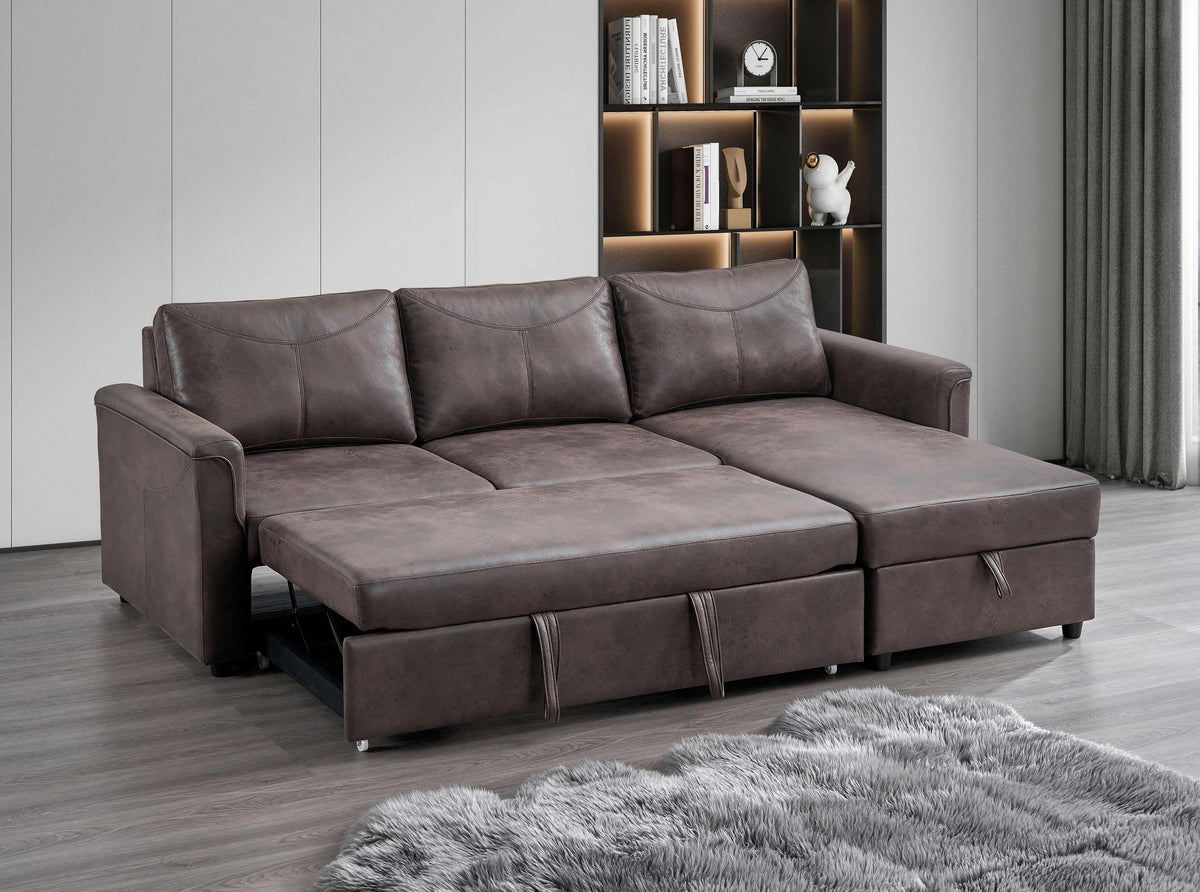 IF-9075 / IF-9076 Sofa Bed Sectional
