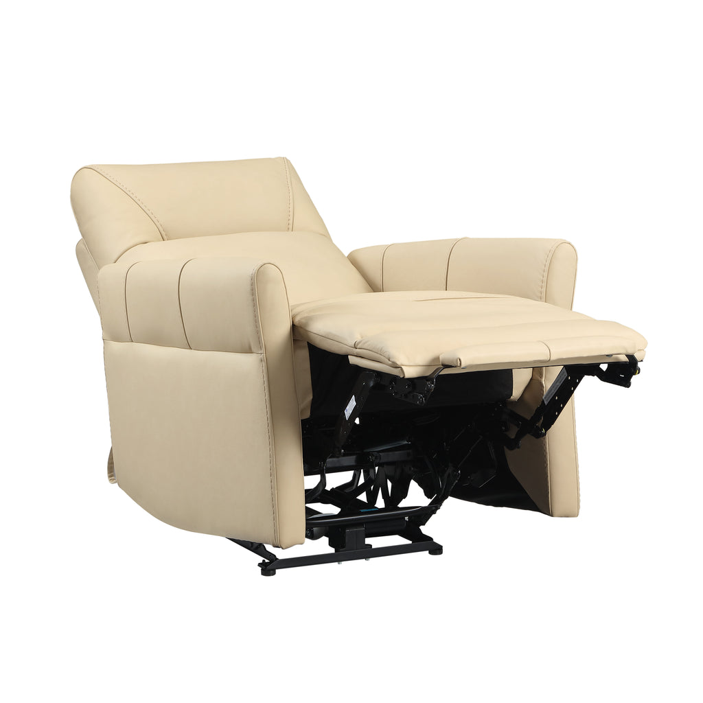 IF-6394 Recliner (Ivory Leather Match)
