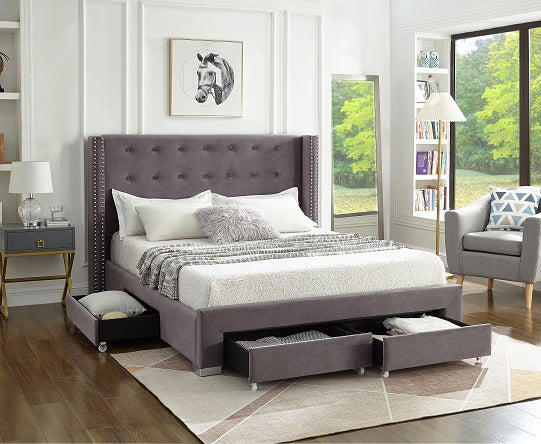 IF 5320 Bed (Grey)