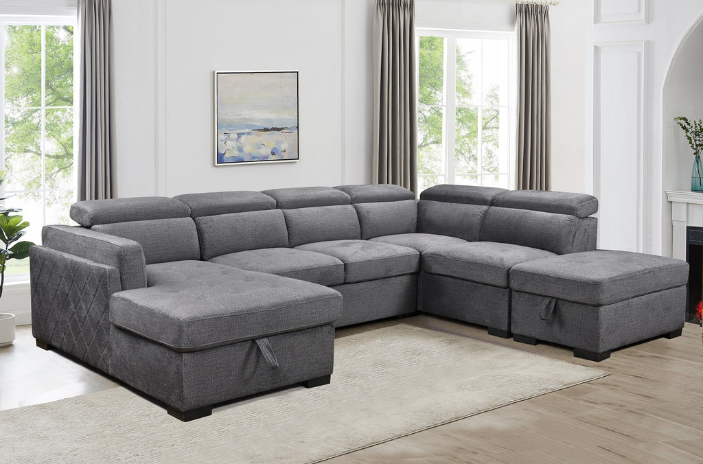 IF-9090 LHF Sofa Bed Sectional