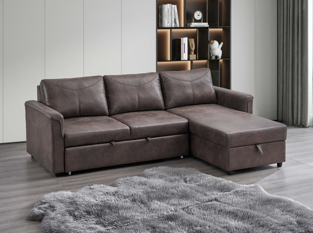 IF-9075 / IF-9076 Sofa Bed Sectional