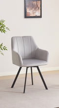 C-1411 Swivel Dining Chair (Light Grey) (Set of 2)