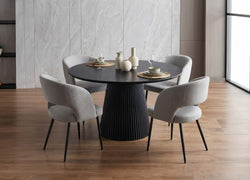 T-1642 / C-1645 5-Piece Dining Set (Grey)