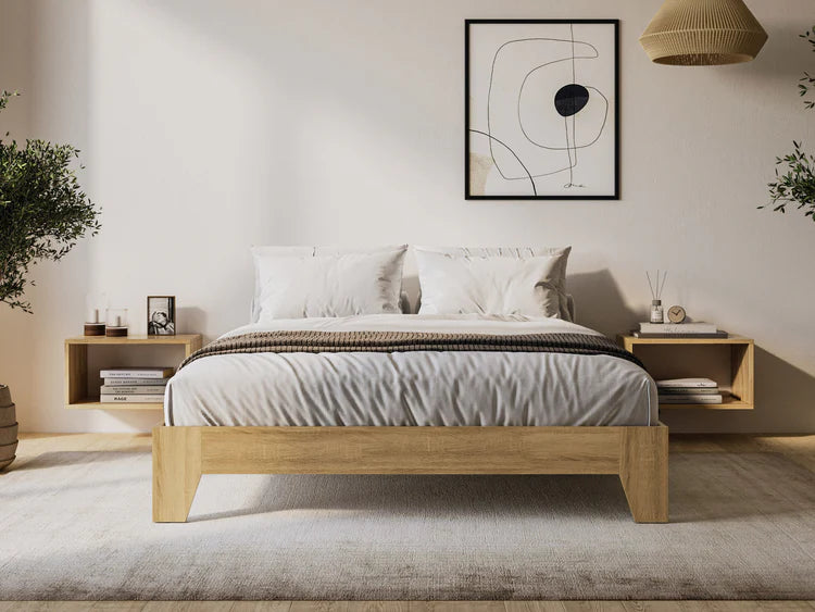 IF 5346 Platform Bed (Natural)