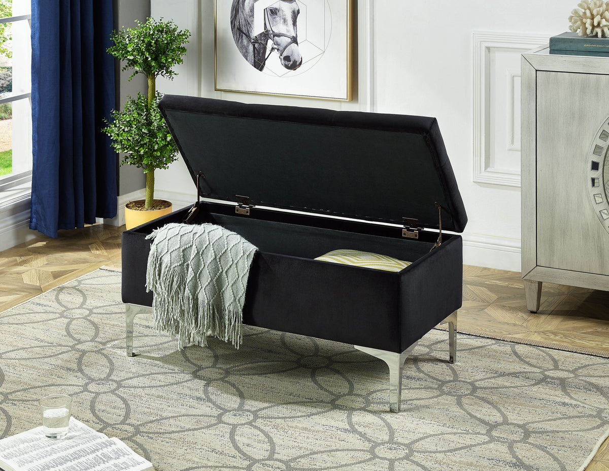 IF-6256 Bench (Black Velvet)