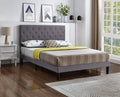 IF 5383 Bed (Grey Fabric)